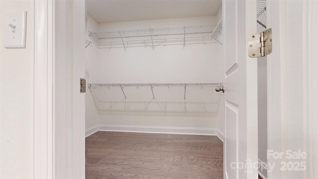 14506 Knowledge Cir, Charlotte, NC 28277 - spacious closet with wood finished floors