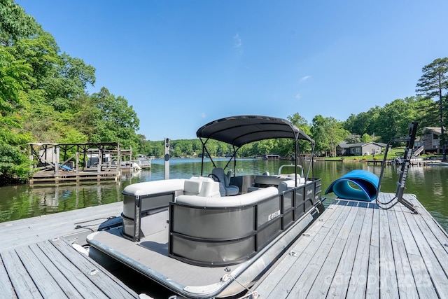 126 Strand Rd, New London, NC 28127 - dock with a water view