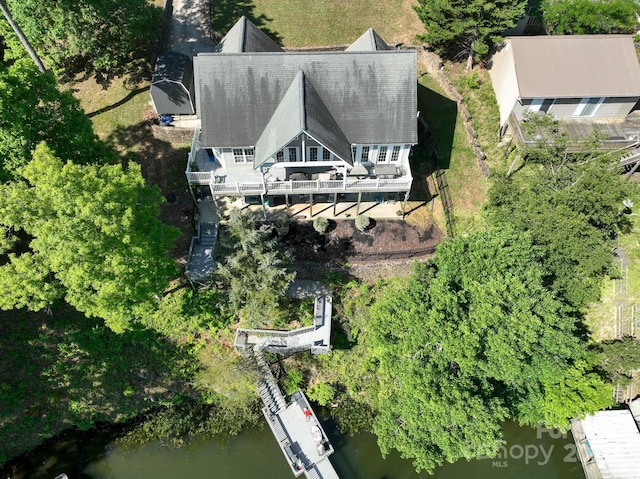 126 Strand Rd, New London, NC 28127 - view of subject property with a large body of water