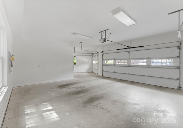 3815 Stoney Ridge Trl, Charlotte, NC 28210 - garage featuring a garage door opener