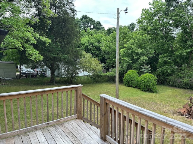 view of deck