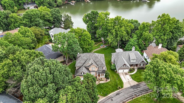 10452 Quiet Bay Ct, Charlotte, NC 28278 - bird's eye view of a large body of water