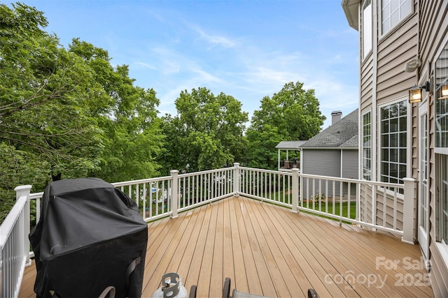 10452 Quiet Bay Ct, Charlotte, NC 28278 - wooden terrace featuring grilling area