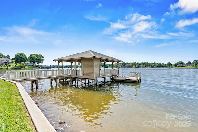 6205 Plantation Pointe Dr, Granite Falls, NC 28630 - dock area with a water view