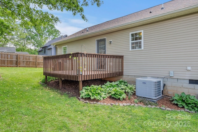 11 Louisville Pl, Asheville, NC 28806 - back of property featuring central air condition unit and a deck