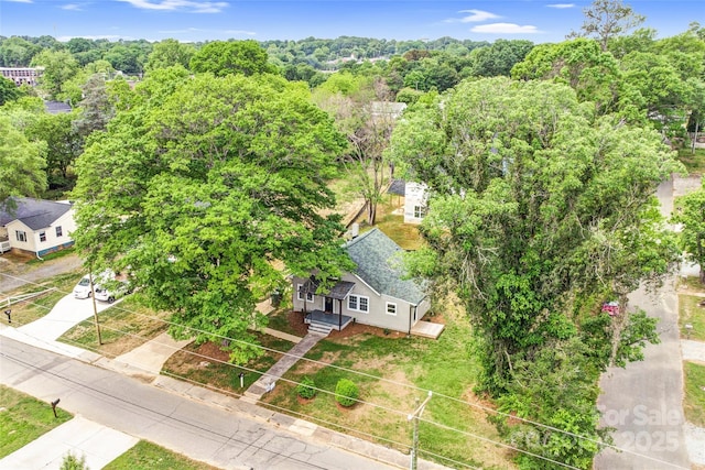 225 N Lee St, Mount Holly, NC 28120 - bird's eye view of a heavily wooded area