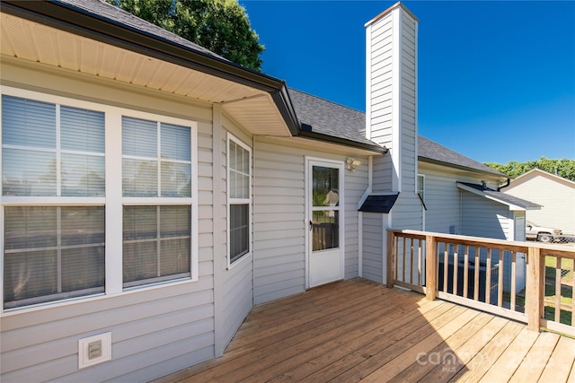 view of deck