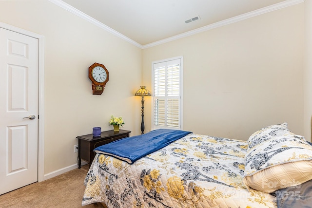 2035 Moultrie Ct, Fort Mill, SC 29707 - bedroom featuring carpet, crown molding, and baseboards
