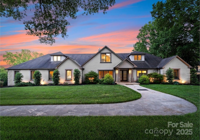 8300 Fairview Rd, Charlotte, NC 28226 - view of front facade with a yard