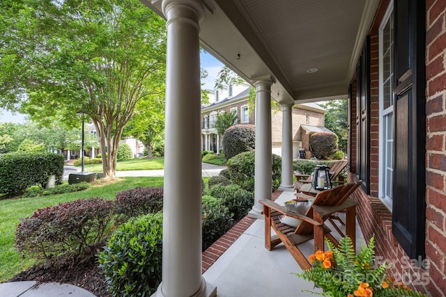 1108 Longwood Ct, Matthews, NC 28104 - view of porch