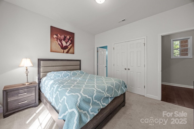 1108 Longwood Ct, Matthews, NC 28104 - bedroom featuring carpet, a closet, and baseboards