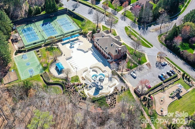1108 Longwood Ct, Matthews, NC 28104 - aerial overview of property's location