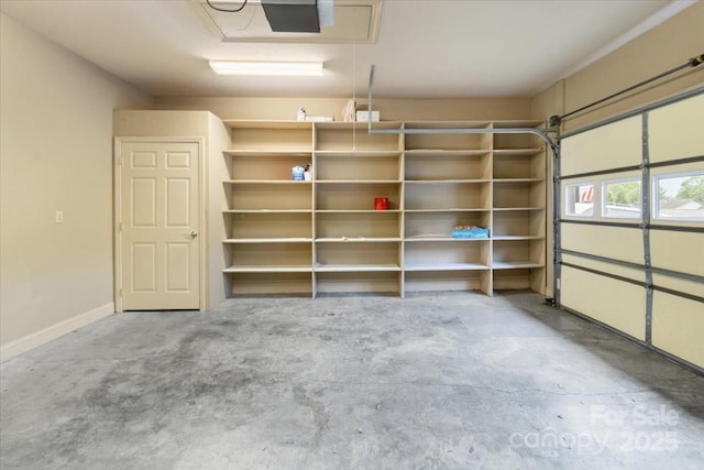 452 Kyfields, Weaverville, NC 28787 - garage with baseboards