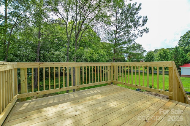 2706 Lyla Ave, Concord, NC 28027 - wooden terrace featuring a yard