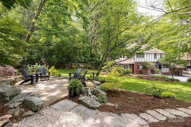 118 Macon Ave, Asheville, NC 28801 - view of yard with a patio