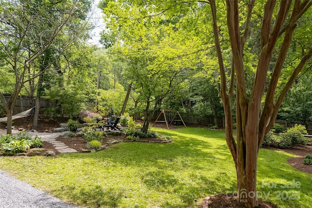 118 Macon Ave, Asheville, NC 28801 - view of yard with a playground