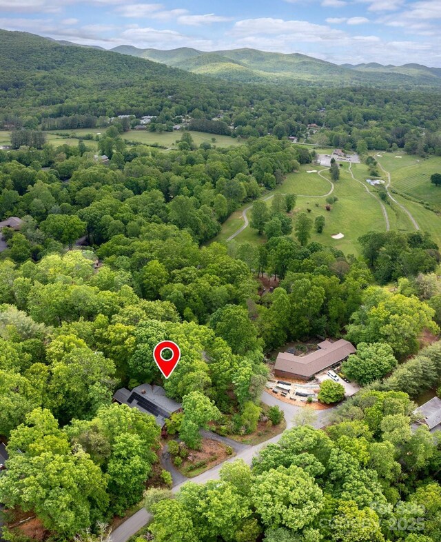 200 Allen Mountain Dr, Black Mountain, NC 28711 - aerial view of mountains and a heavily wooded area