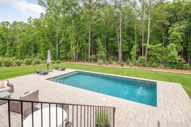1445 Cherry Laurel Dr, Waxhaw, NC 28173 - swimming pool featuring a patio
