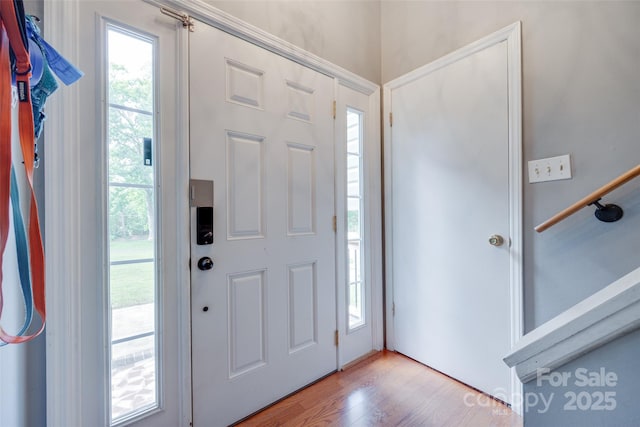 679 Fairforest Rd, Chester, SC 29706 - entryway with wood finished floors