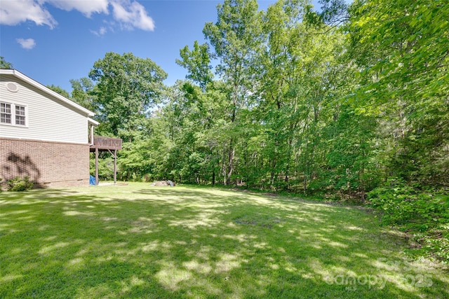 679 Fairforest Rd, Chester, SC 29706 - view of yard featuring a deck