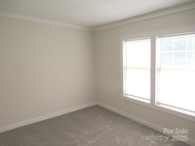 3315 Buffalo Shoals Rd, Newton, NC 28658 - spare room featuring light colored carpet, a textured ceiling, and baseboards