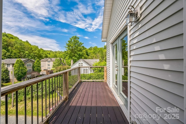 274 Old Bristol Rd, Boone, NC 28607 - deck with a residential view