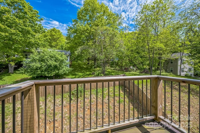 274 Old Bristol Rd, Boone, NC 28607 - view of wooden deck