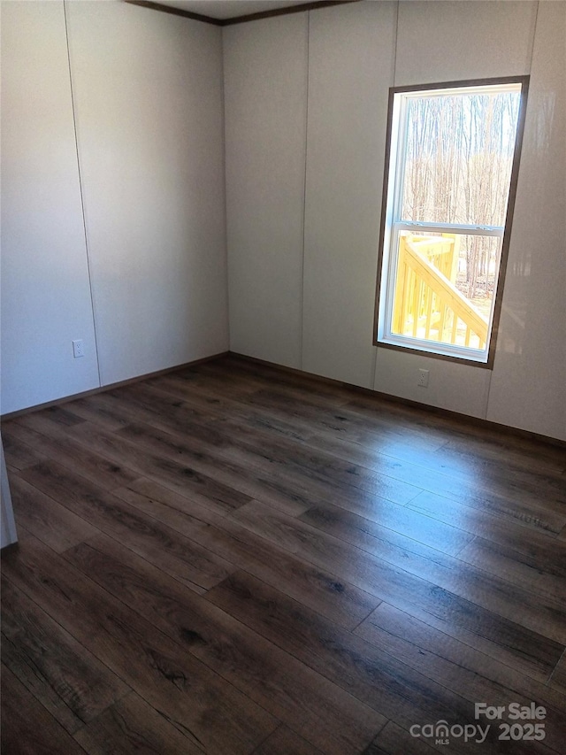 104 Advent Dr, Grover, NC 28073 - empty room with dark wood finished floors