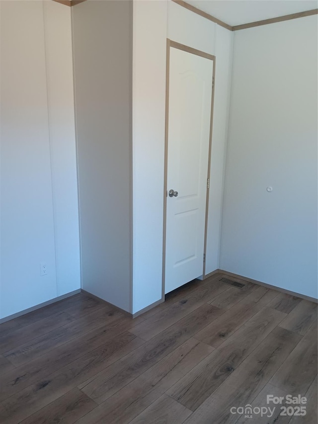 104 Advent Dr, Grover, NC 28073 - unfurnished bedroom with dark wood-style flooring