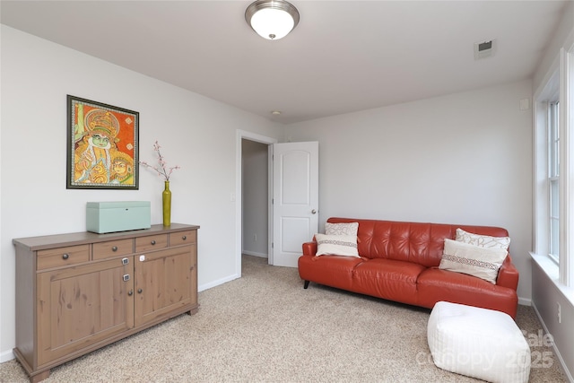 10217 Falling Leaf Dr, Concord, NC 28027 - living area with light carpet and baseboards