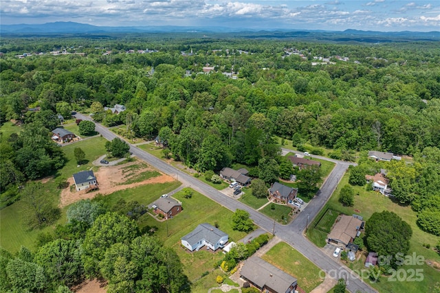 417 Mountain View Ave SE, Valdese, NC 28690 - aerial view of property's location featuring a forest