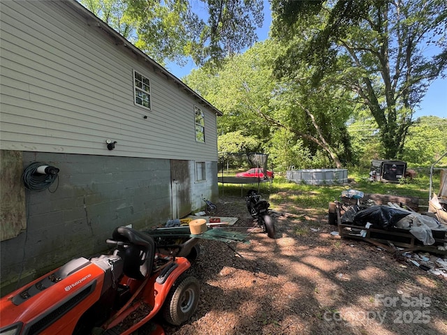 506 Sycamore Ave, Gastonia, NC 28052 - view of side of property featuring a trampoline