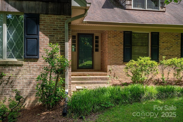 104 Ridge Dr, Stanley, NC 28164 - view of exterior entry featuring brick siding