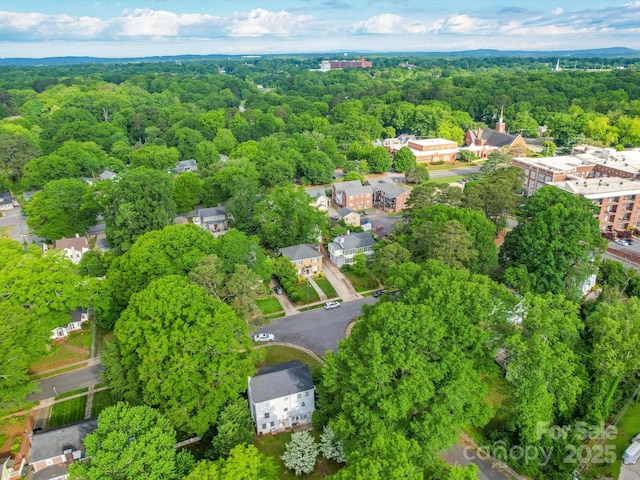 907 Edgewood Cir, Gastonia, NC 28052 - bird's eye view of a heavily wooded area