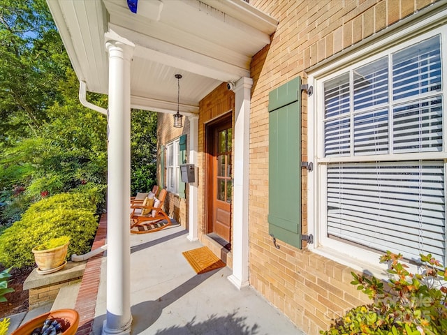 907 Edgewood Cir, Gastonia, NC 28052 - view of patio / terrace featuring covered porch