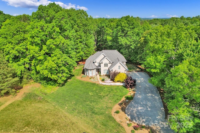 3610 Providence Mill Rd, Maiden, NC 28650 - view from above of property featuring a forest