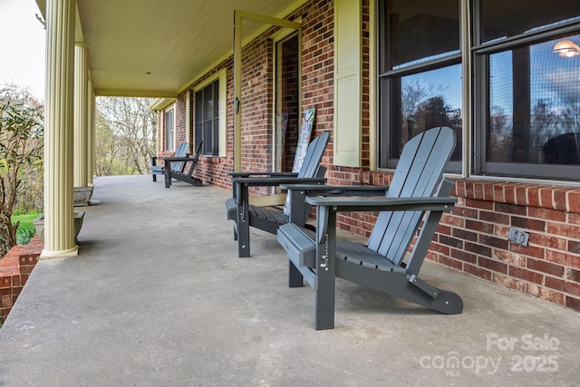 184 Buff Ridge Rd, Boone, NC 28607 - view of patio / terrace with a porch