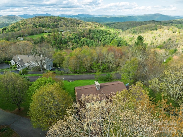 184 Buff Ridge Rd, Boone, NC 28607 - view of subject property with mountains and a heavily wooded area