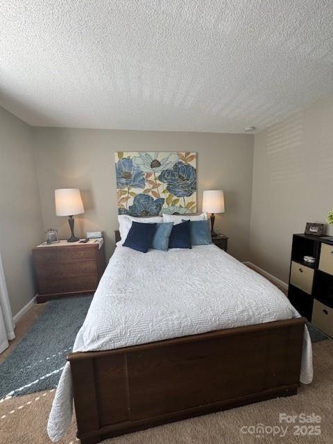 303 Heritage Pkwy, Fort Mill, SC 29715 - carpeted bedroom with a textured ceiling