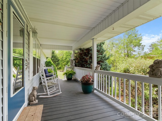 17 Gun Flint Dr, Burnsville, NC 28714 - view of porch