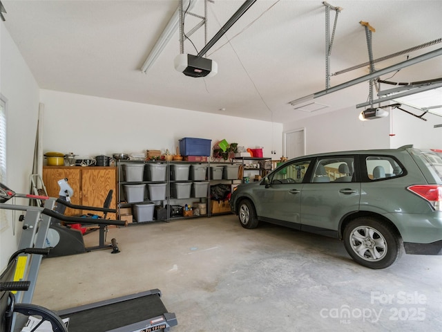 17 Gun Flint Dr, Burnsville, NC 28714 - garage featuring a garage door opener