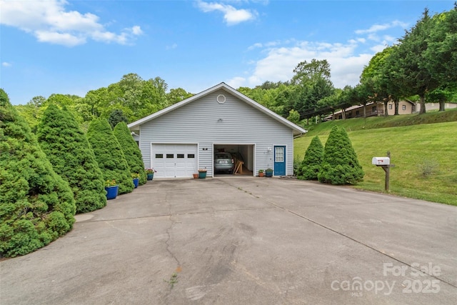 17 Gun Flint Dr, Burnsville, NC 28714 - view of detached garage