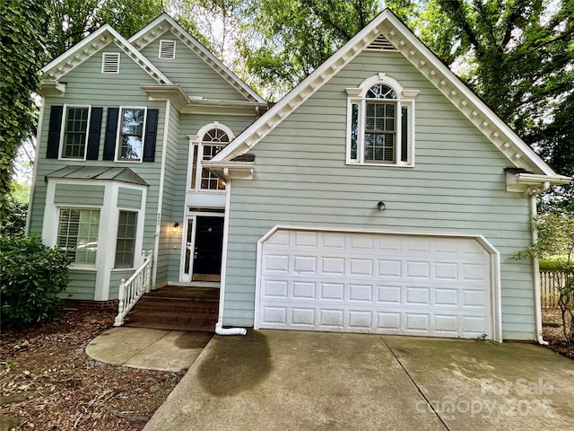 9907 Furlong Trl, Charlotte, NC 28269 - traditional-style house with a garage and driveway
