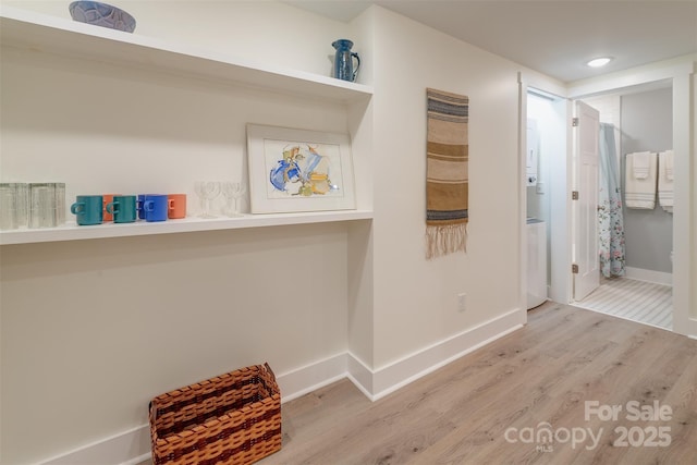 47 Lakeview Rd, Asheville, NC 28804 - hall with wood finished floors and baseboards