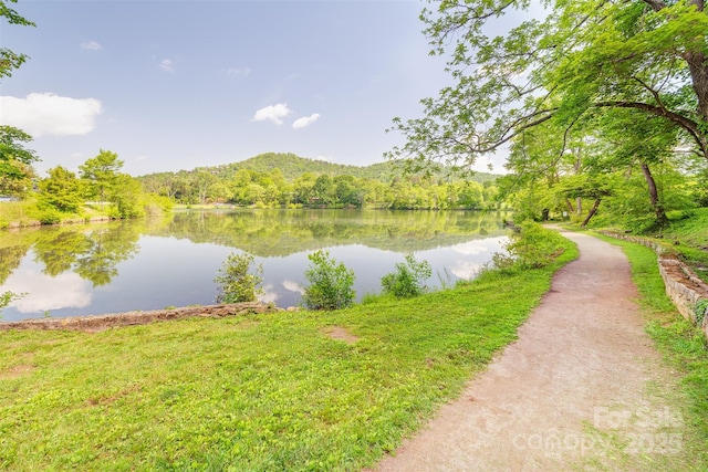 47 Lakeview Rd, Asheville, NC 28804 - water view featuring a heavily wooded area