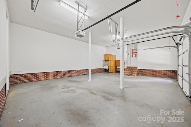 7103 Forest Ridge Rd, Matthews, NC 28104 - garage with a garage door opener