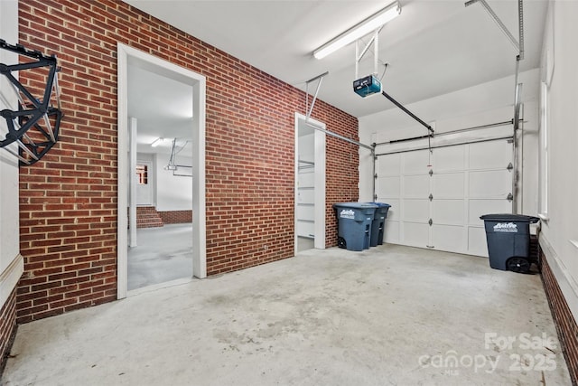 7103 Forest Ridge Rd, Matthews, NC 28104 - garage featuring a garage door opener
