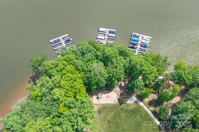5727 Lavaux Ct, Charlotte, NC 28214 - aerial view of a nearby body of water