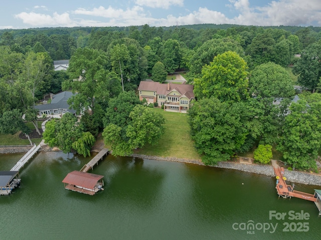 221 Stillwater Rd, Troutman, NC 28166 - bird's eye view of a nearby body of water