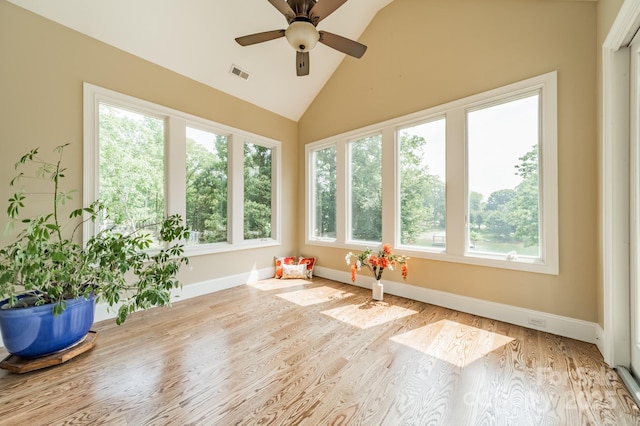 221 Stillwater Rd, Troutman, NC 28166 - unfurnished sunroom featuring lofted ceiling
